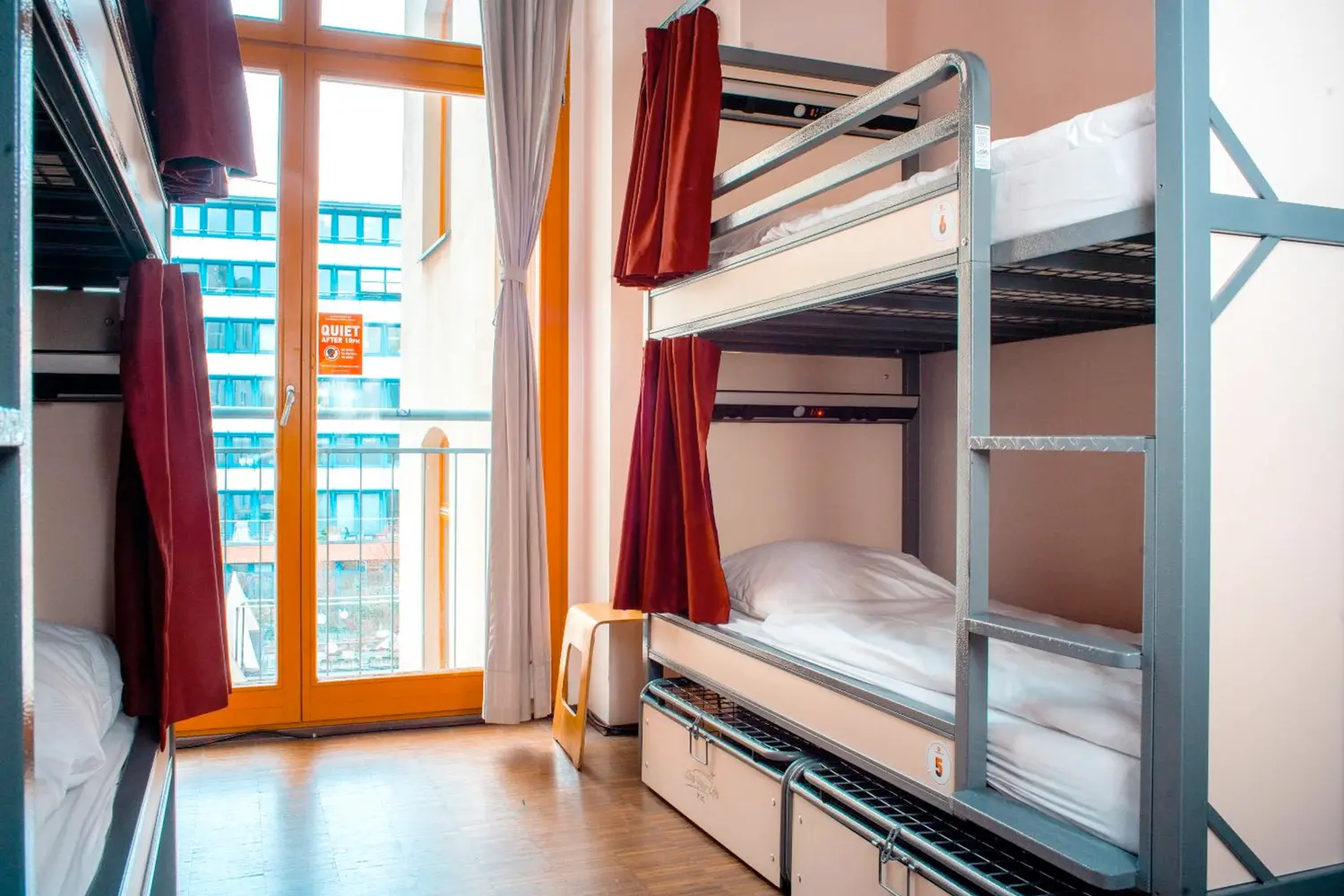 Dorm room at the St Christopher's Inn Berlin Mitte