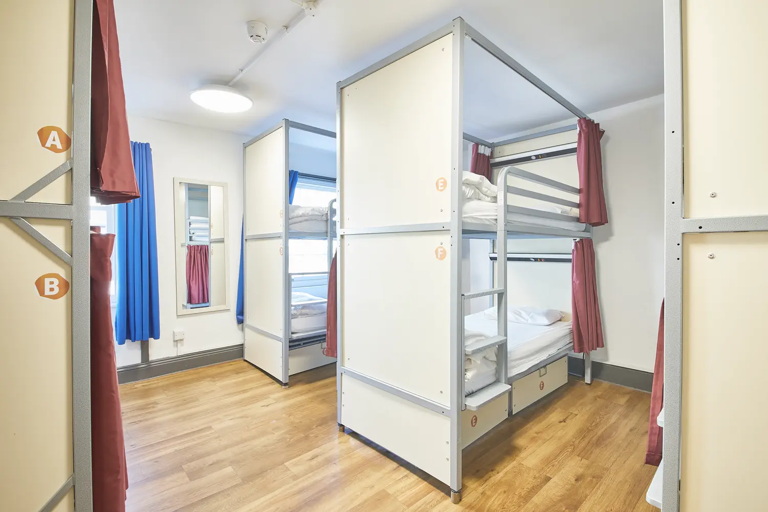 Dorm room at the St Christopher's Inn Village in London