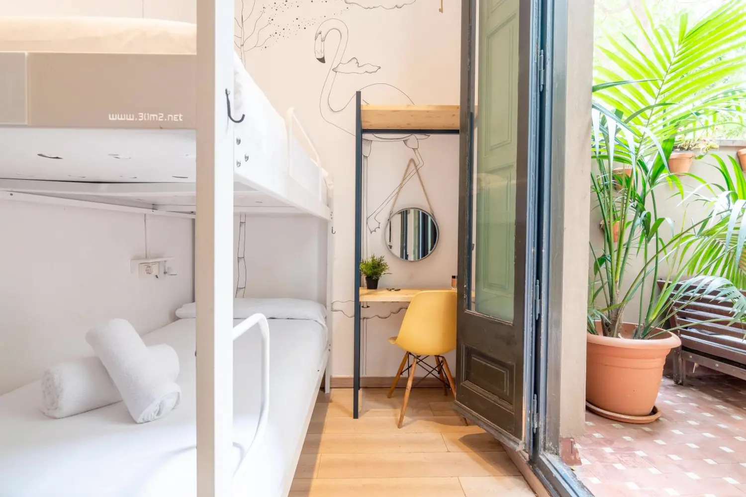 Dorm room at The Central House Barcelona Gracia