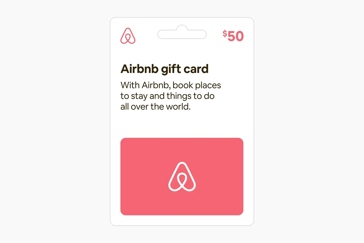 Airbnb gift card