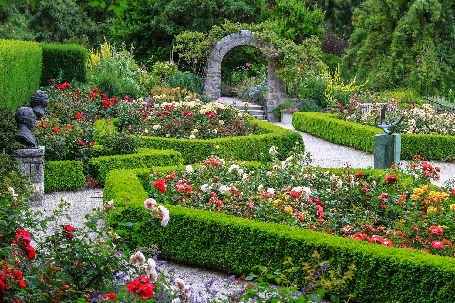 Vandusen botanical gardens in Vancouver, Canada