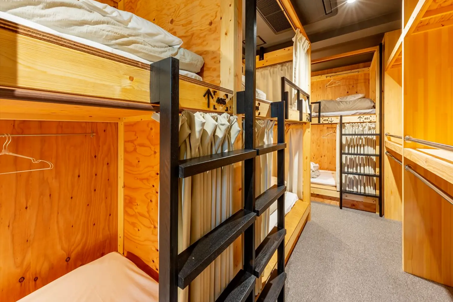 Dorm room at the Focus Kuramae in Tokyo