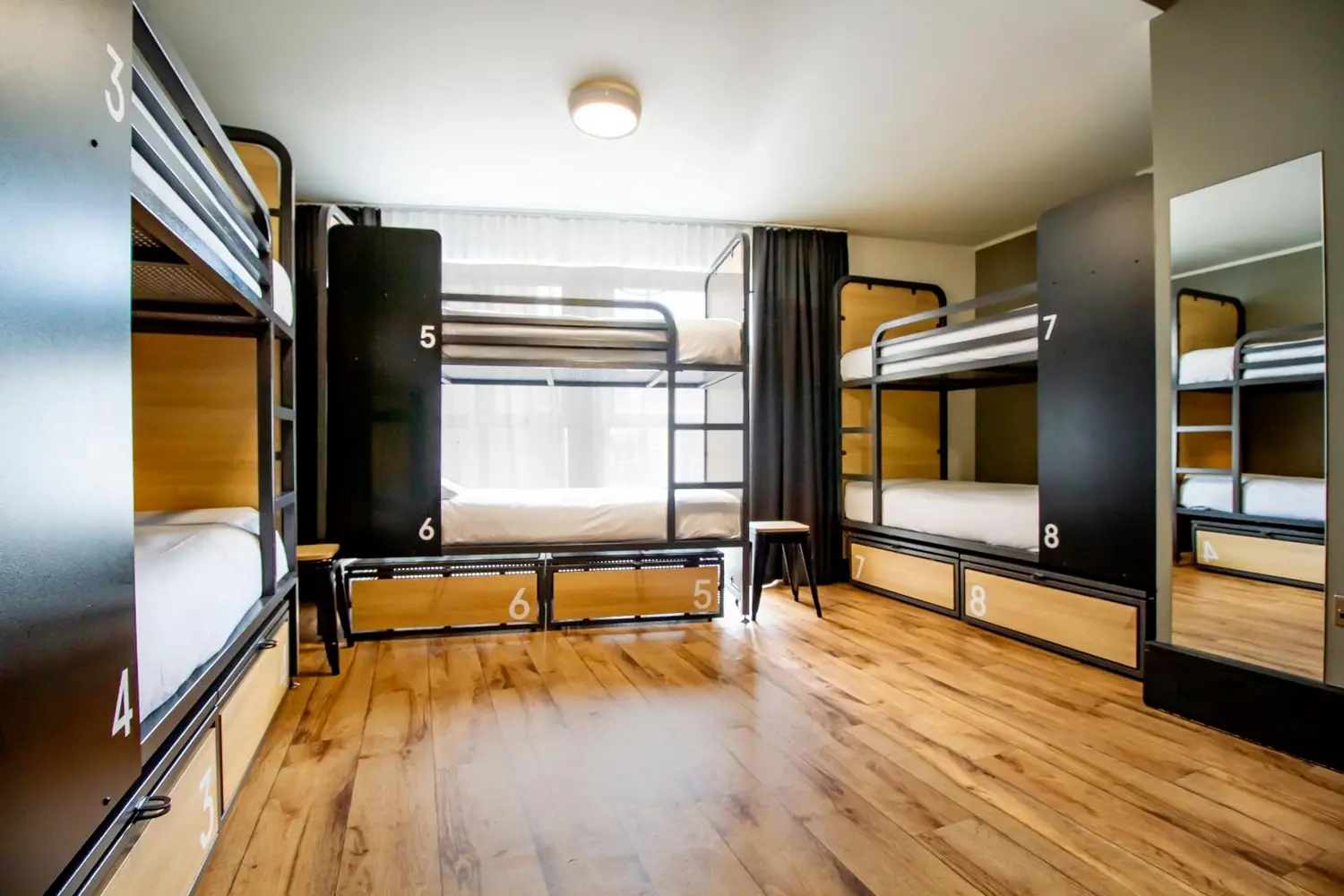 Dorm room at the Generator Hostel in Dublin