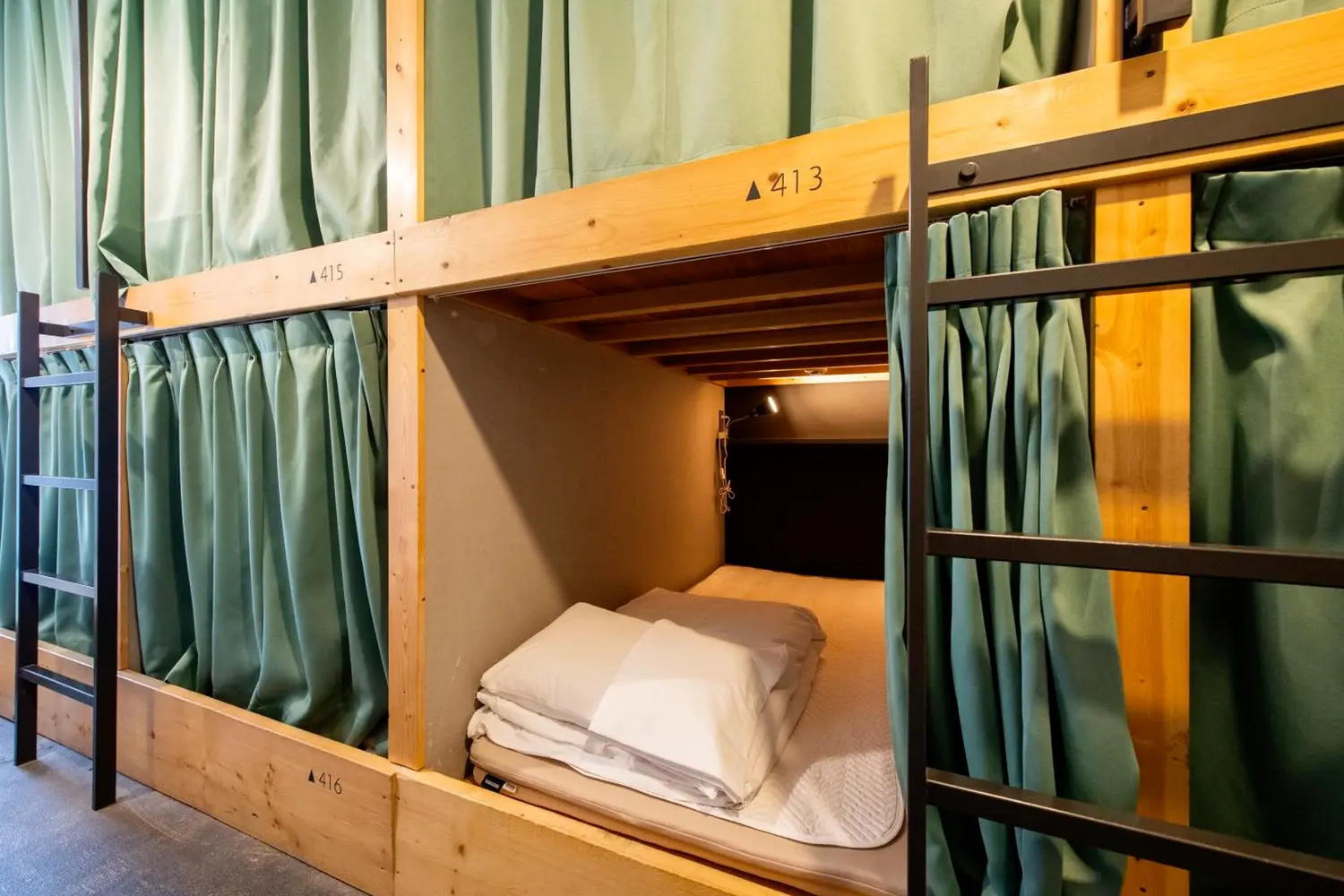 Dorm room at the Imano Tokyo Hostel