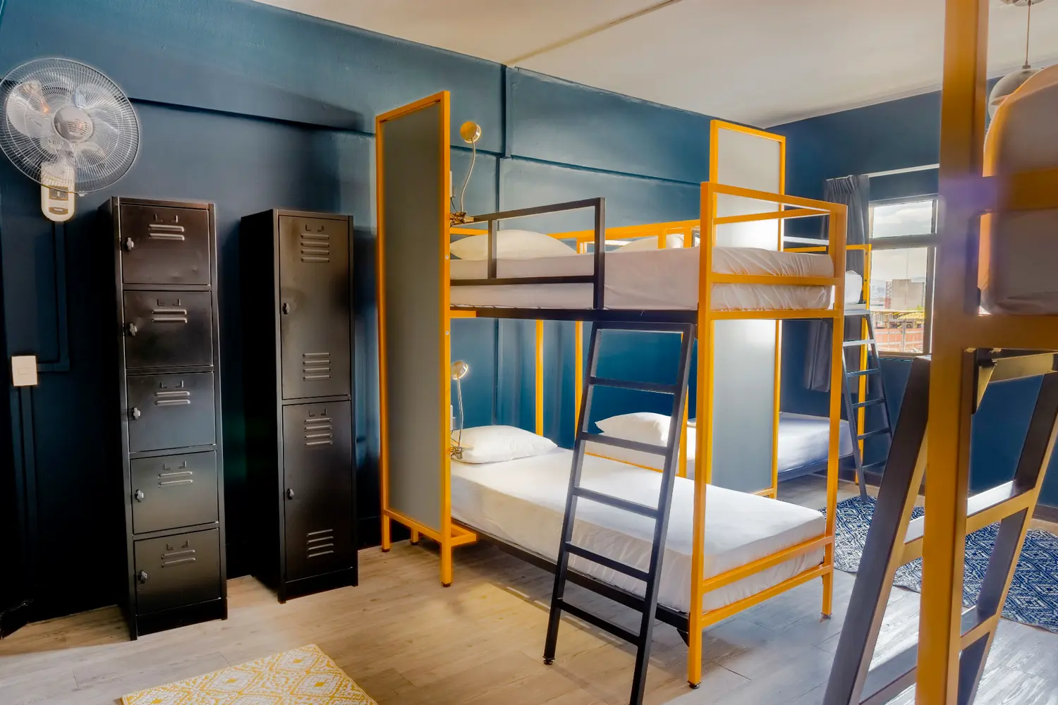Dorm room at the Selina Mexico City Downtown hostel