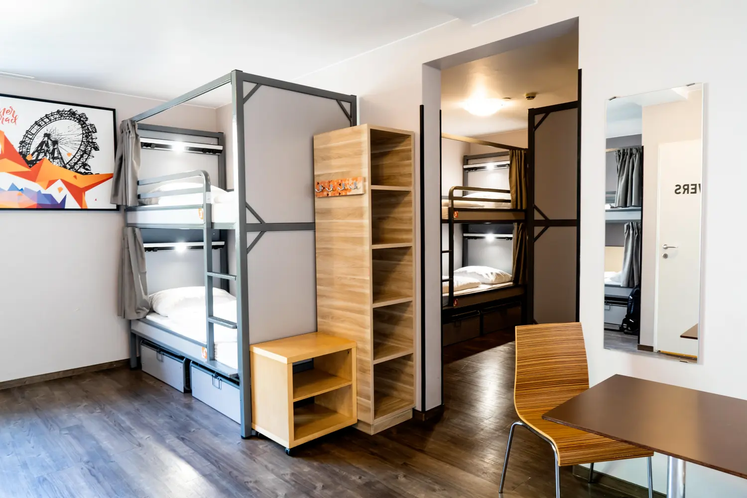 Dorm room at the St Christopher's Vienna