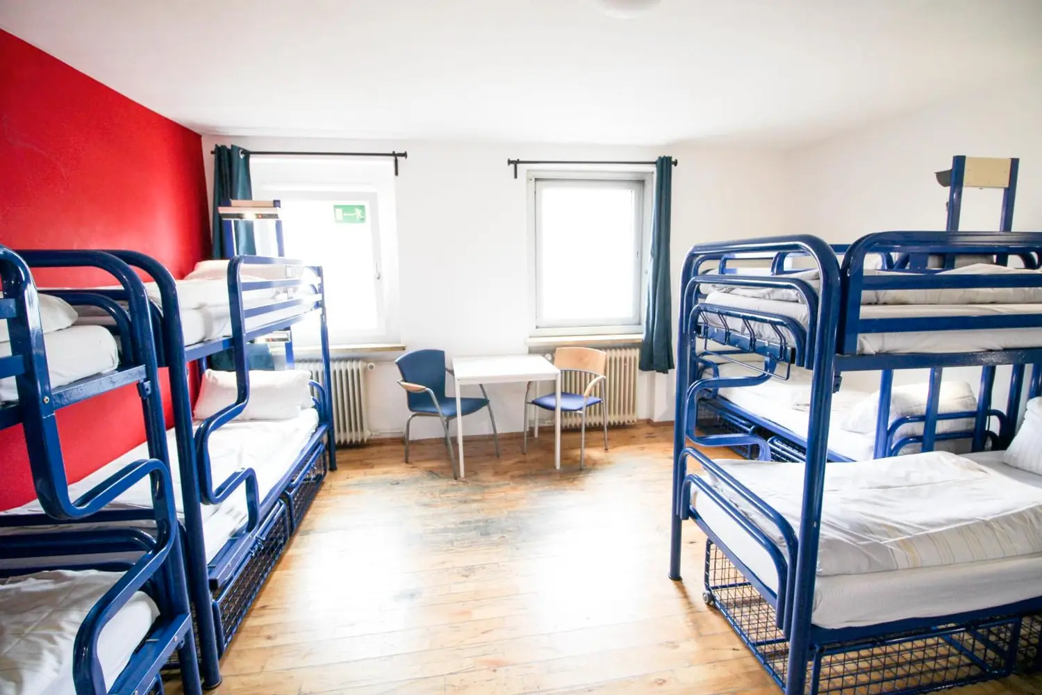 Dorm room at the The 4You Hostel in Munich, Germany
