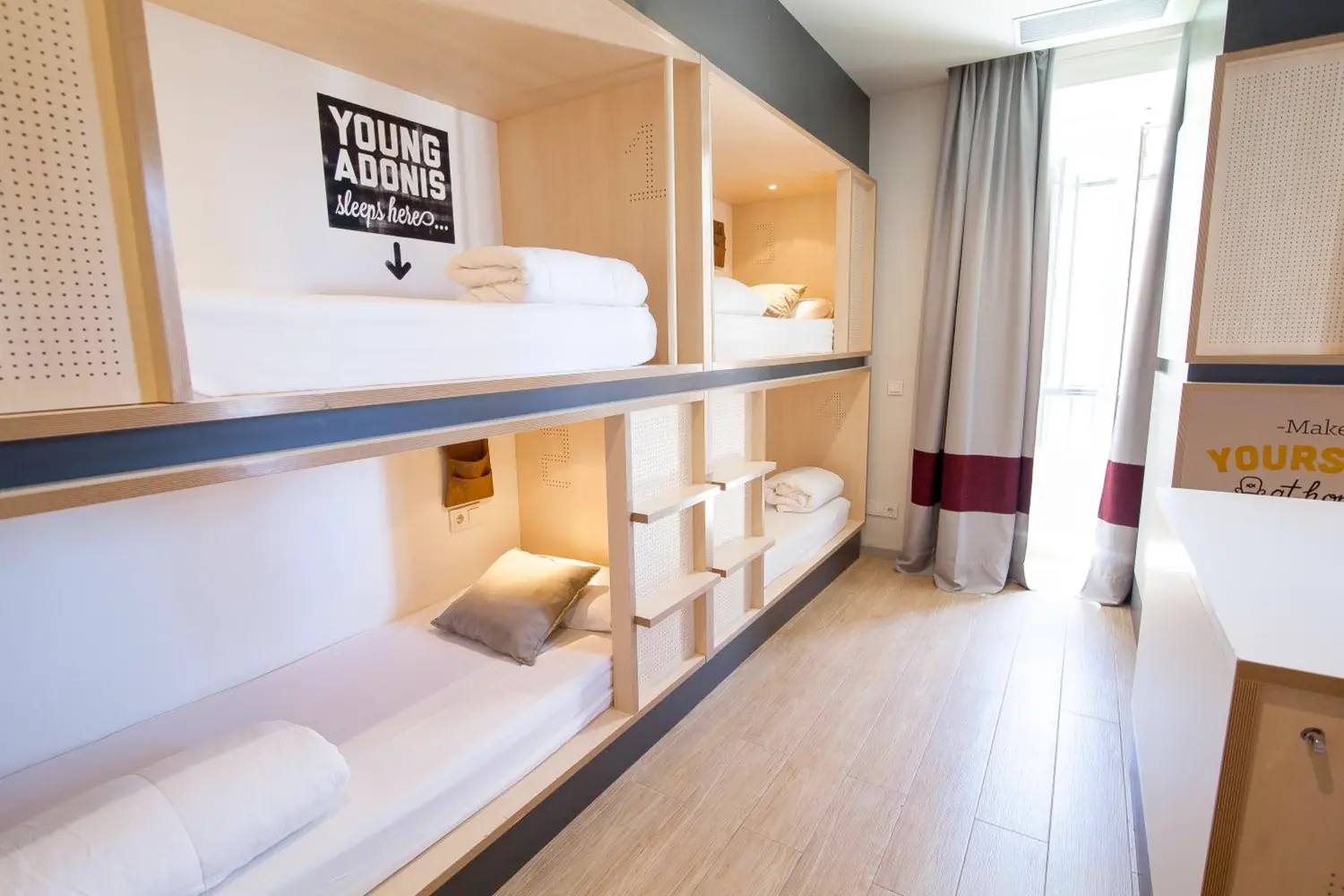 Dorm room at Toc Hostel Madrid