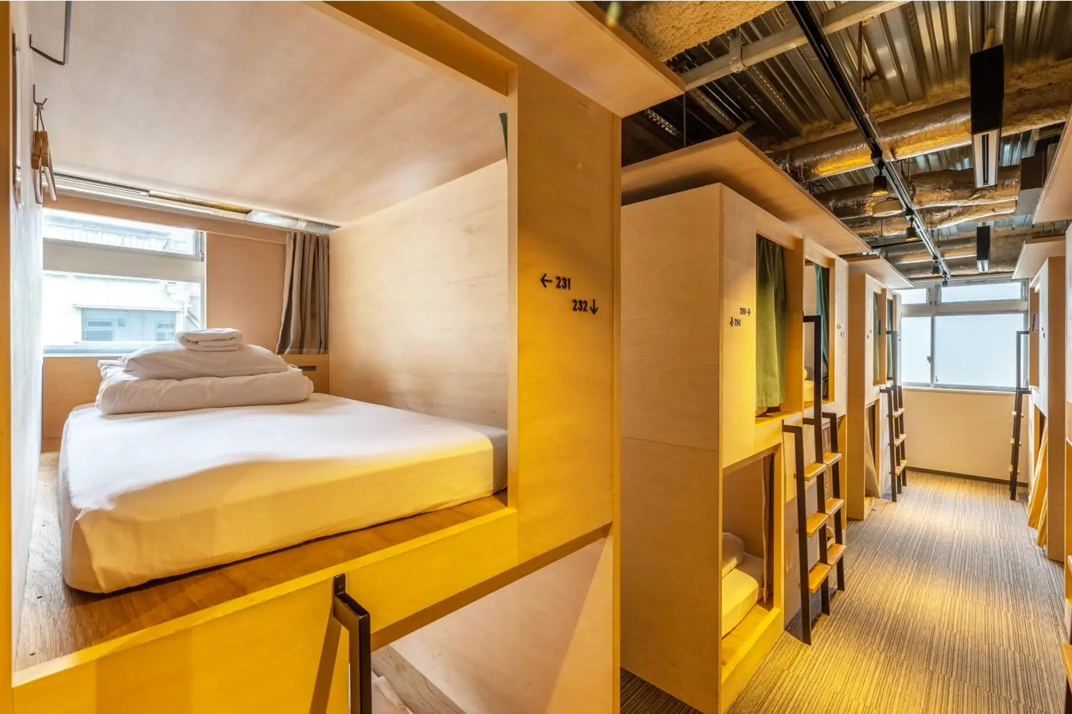 Dorm room at the UNPLAN Kagurazaka in Tokyo