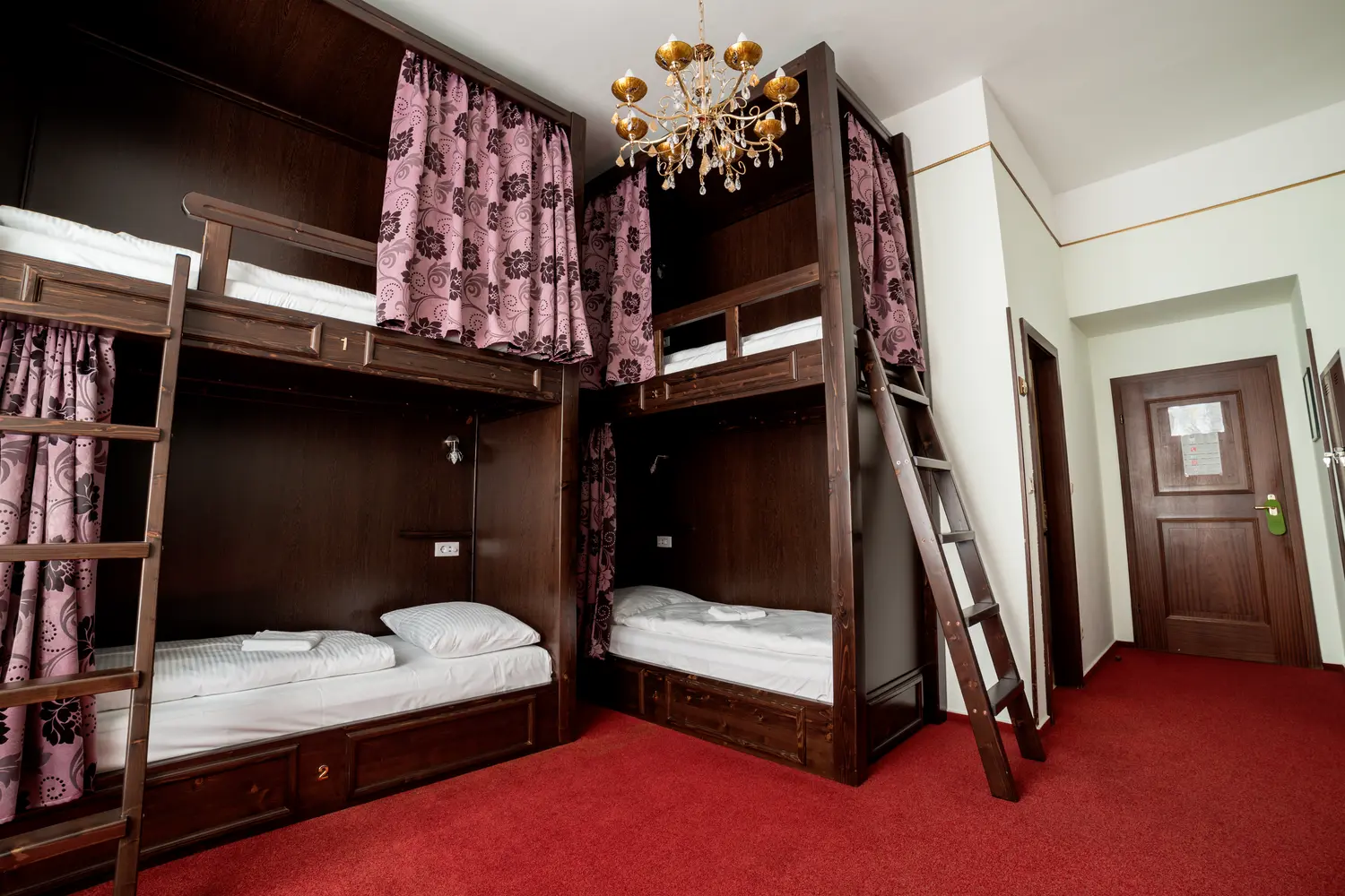 Dorm room at the Vienna Boutique Hostel