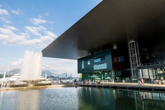 Culture and Congress Centre (KKL) in Lucerne, Switzerland