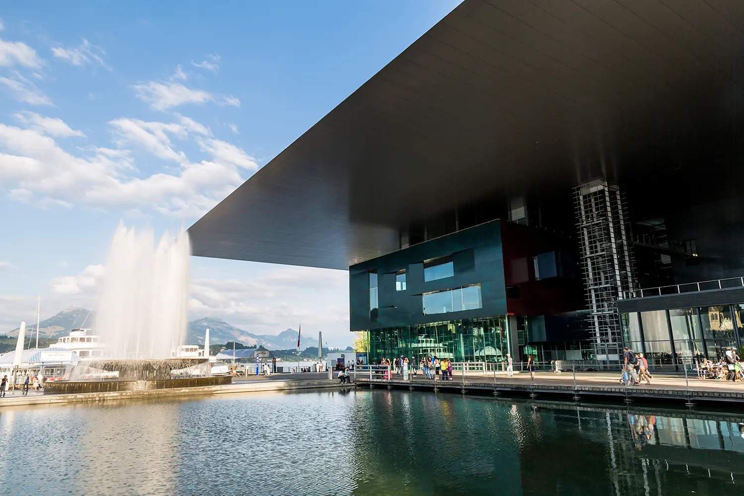 Culture and Congress Centre (KKL) in Lucerne, Switzerland