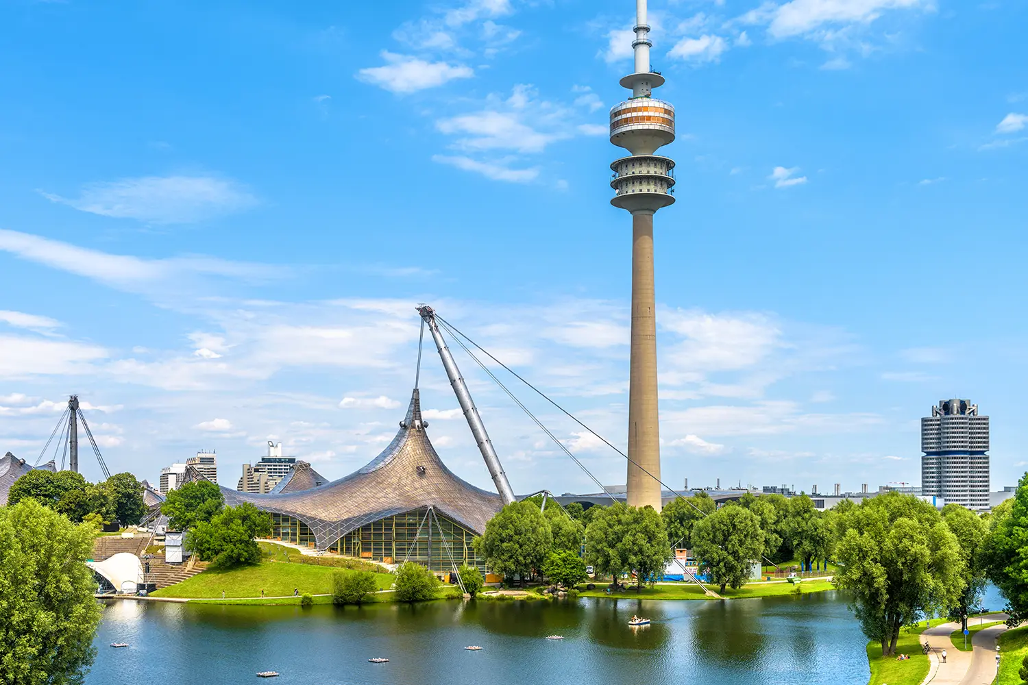 Olympiapark in Munich, Germany