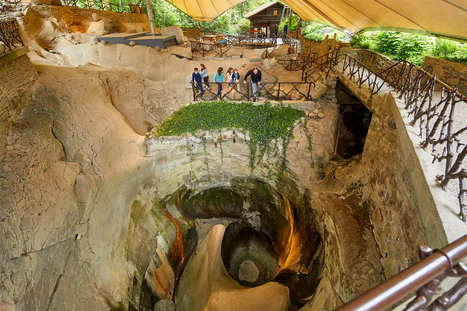 Glacier Garden in Lucerne, Switzerland
