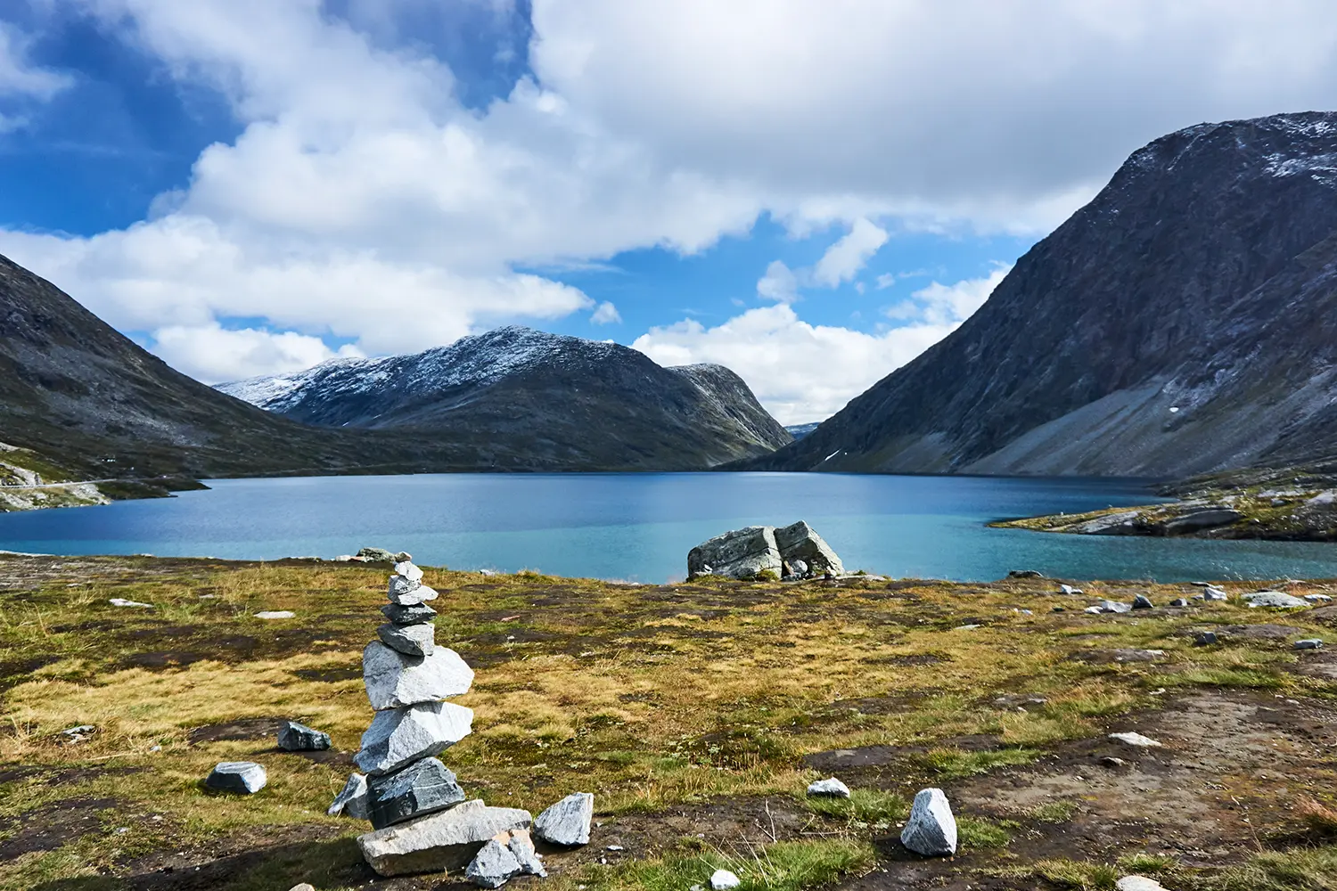 Djupvatnet a lake in Breheimen National Park, Norway