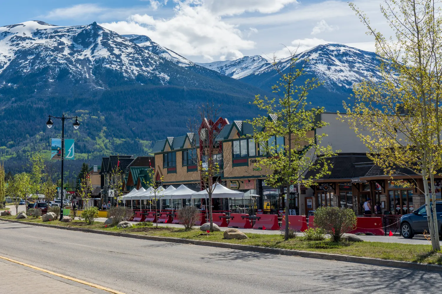 Jasper town in Canada