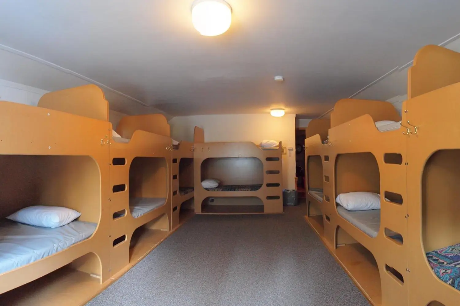 Dorm room at HI Castle Mountain