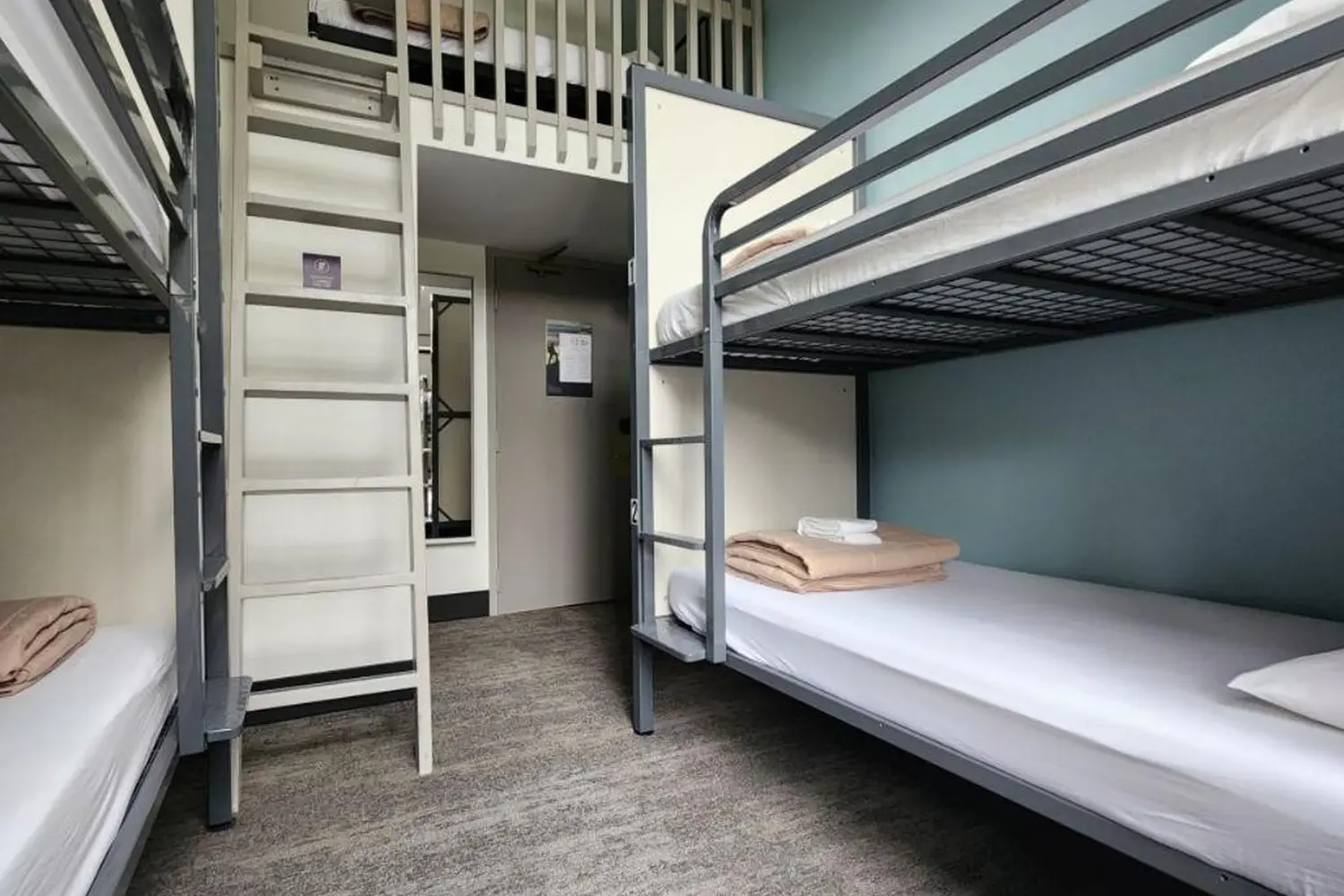 Dorm room at HI Lake Louise