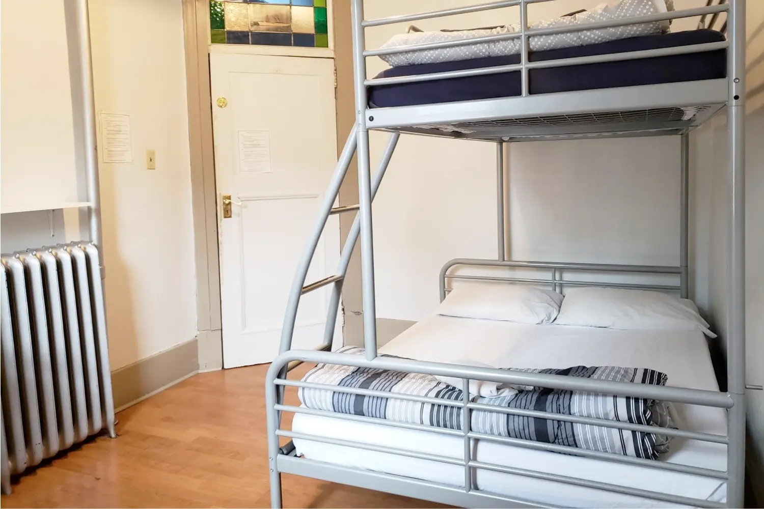 Dorm room at the St Clair Hotel-Hostel Vancouver