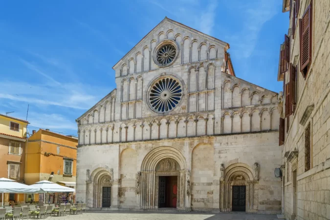 Cathedral of St. Anastasia in Zadar, Croatia