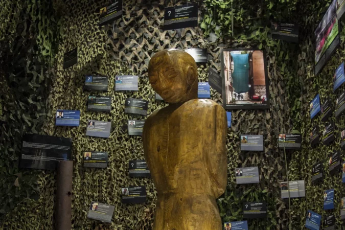 Exhibition at the Museum Of War And Genocide Victims in Mostar, Bosnia and Herzegovina