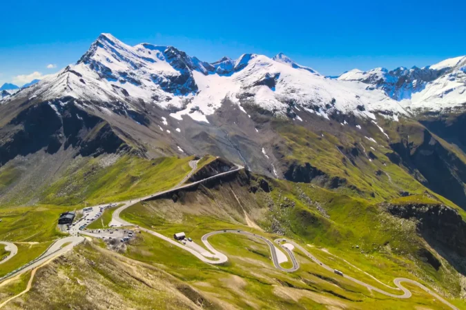 Grossglockner High Alpine Road in Austria