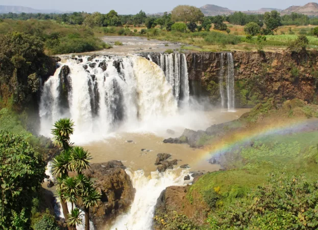 Blue Nile Falls in Ethiopia