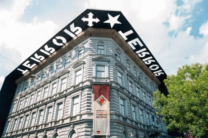 House of Terror (Terror Haza) Museum in Budapest, Hungary