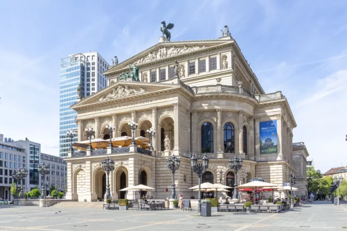 The Alte Oper on Opernplatz in Frankfurt am Main, Germany
