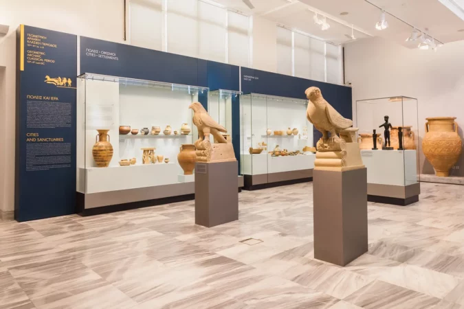 Heraklion Archaeological Museum on Crete, Greece