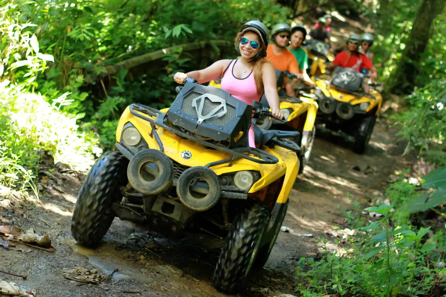 ATV tours at Carabalí Rainforest Adventure Park in Puerto Rico