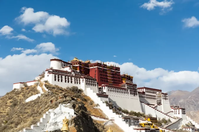 The Potala Palace in Tibet