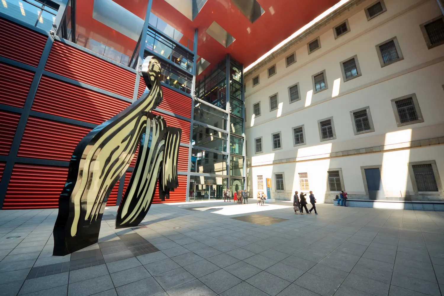 Museo Reina Sofia in Madrid, Spain