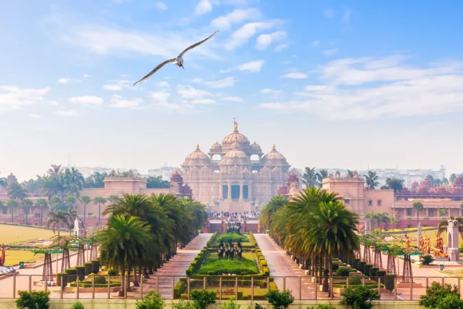 Swaminarayan Akshardham complex in Dehli, India