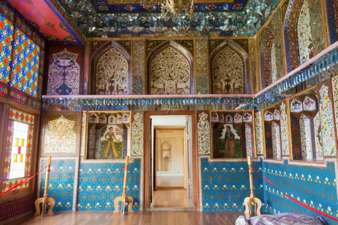 Winter Palace on the Silk Road, Sheki, Azerbaijan.