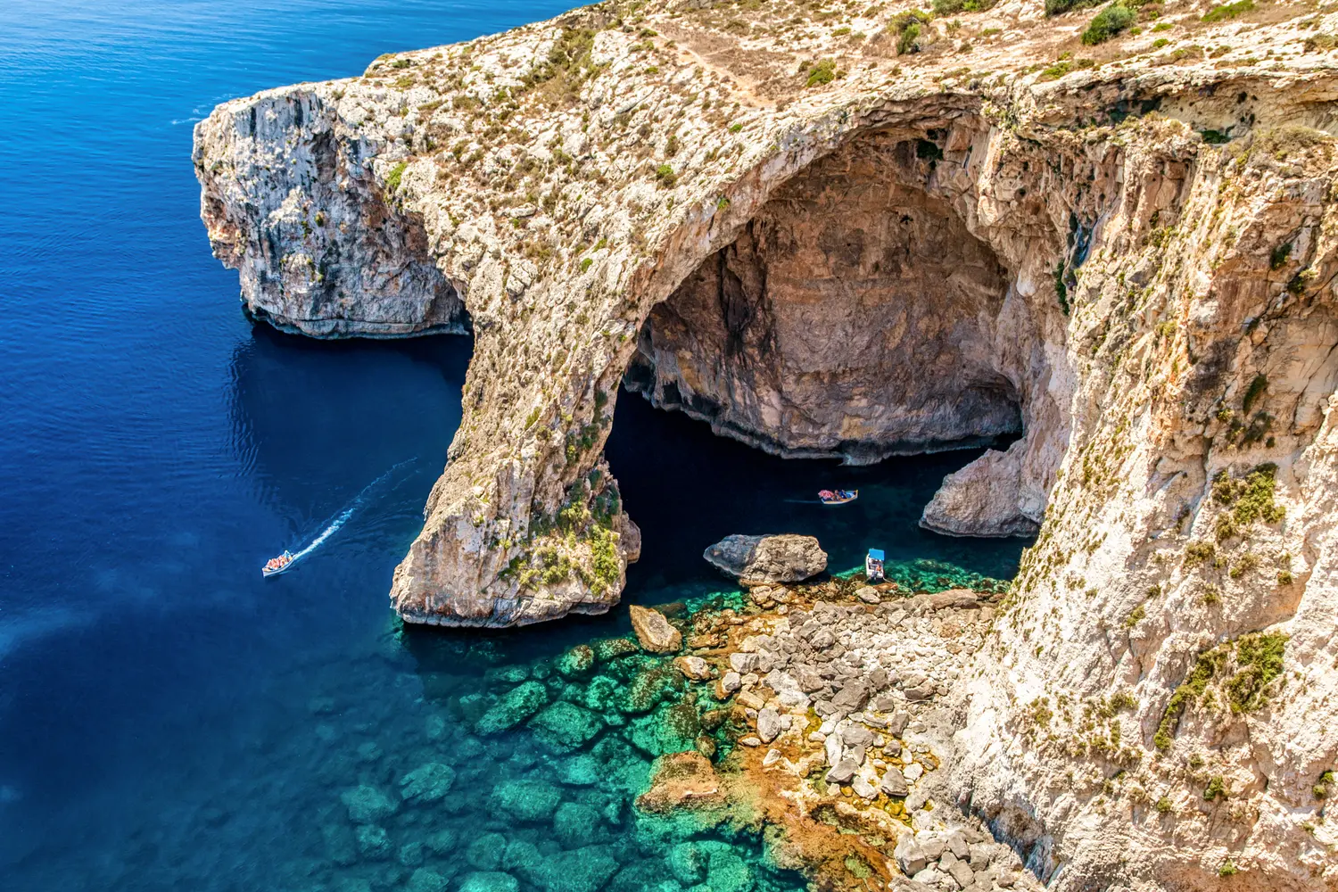 Blue Grotto in Malta