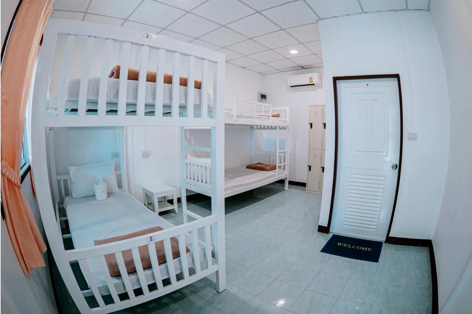 Dorm room at the Assava Dive Resort and Hostel in Koh Tao
