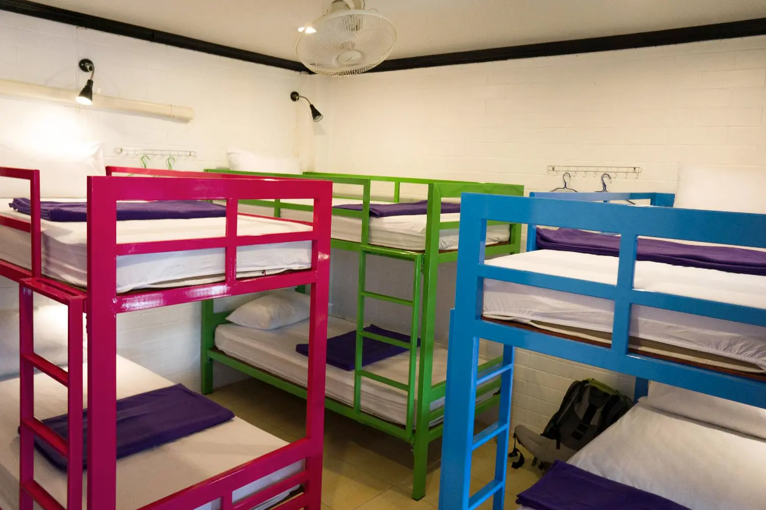 Dorm room at the Summer Hostel Koh Tao