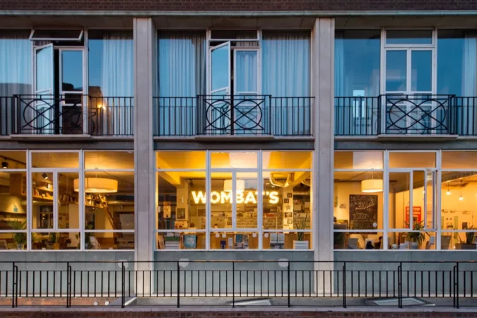 Building of the Wombat's City Hostel London