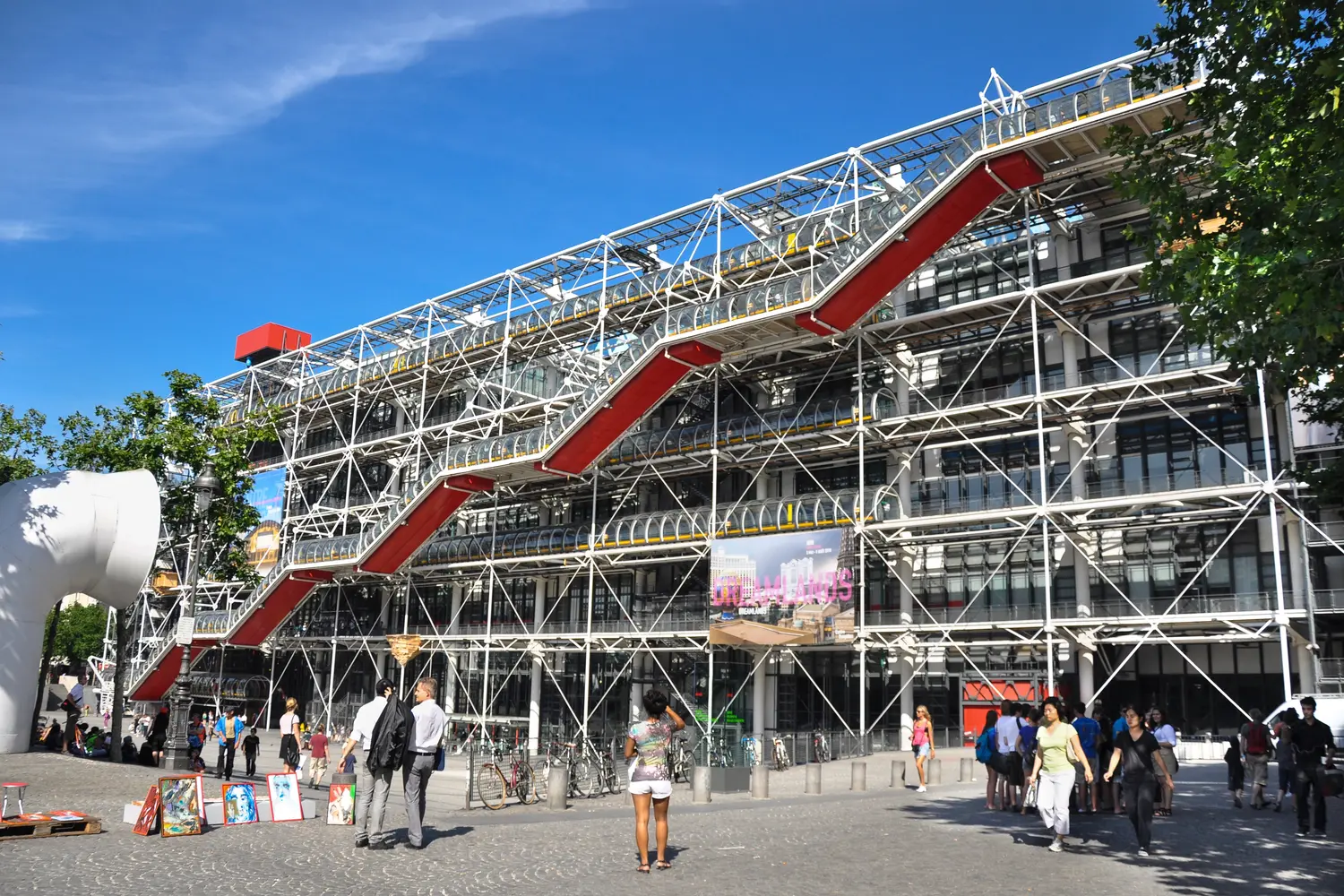 Centre de Pompidou in Paris, France