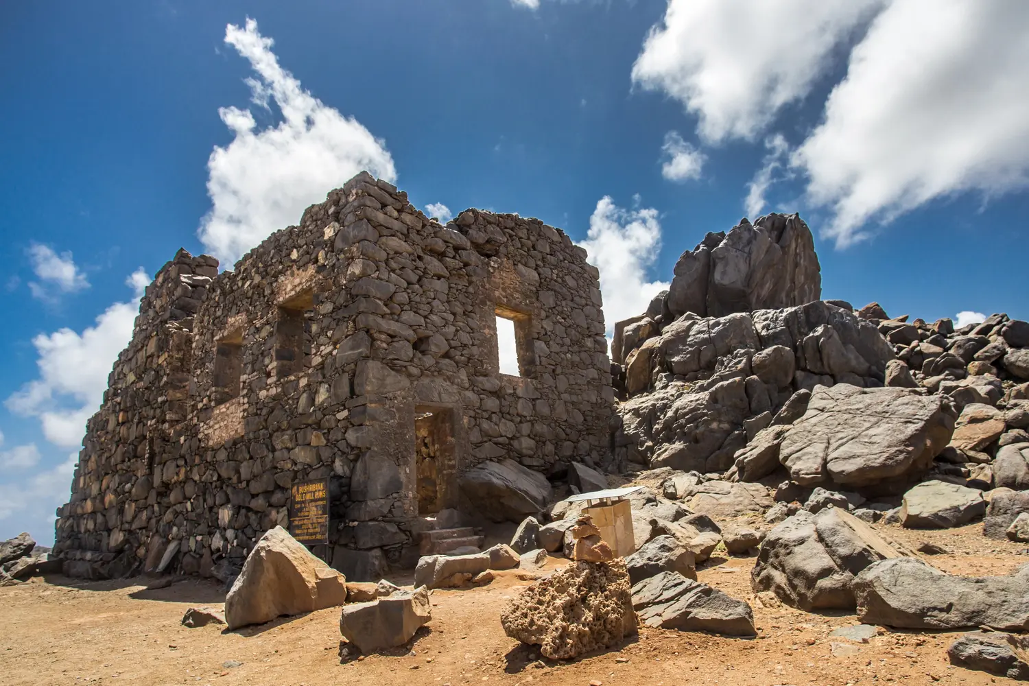 Bushiribana Gold Mine in Aruba