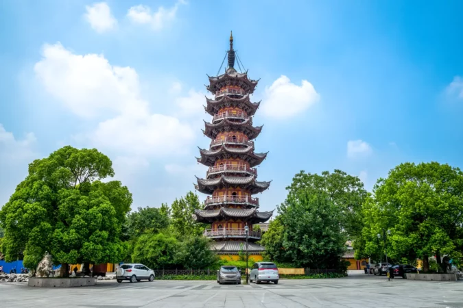 Longhua Temple in Shanghai, China