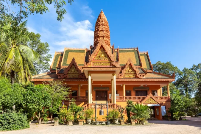 Wat Bo in Siem Reap, Cambodia