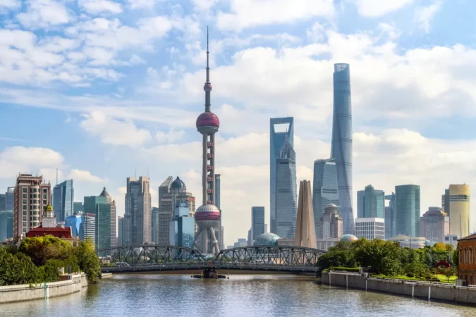 The Bund in Shanghai, China
