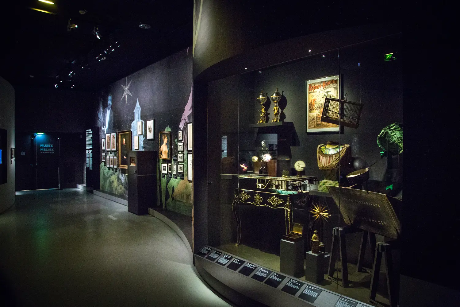 Exhibit at La Cinémathèque Française - Musée Méliès