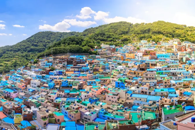 Gamcheon Culture Village in South Korea