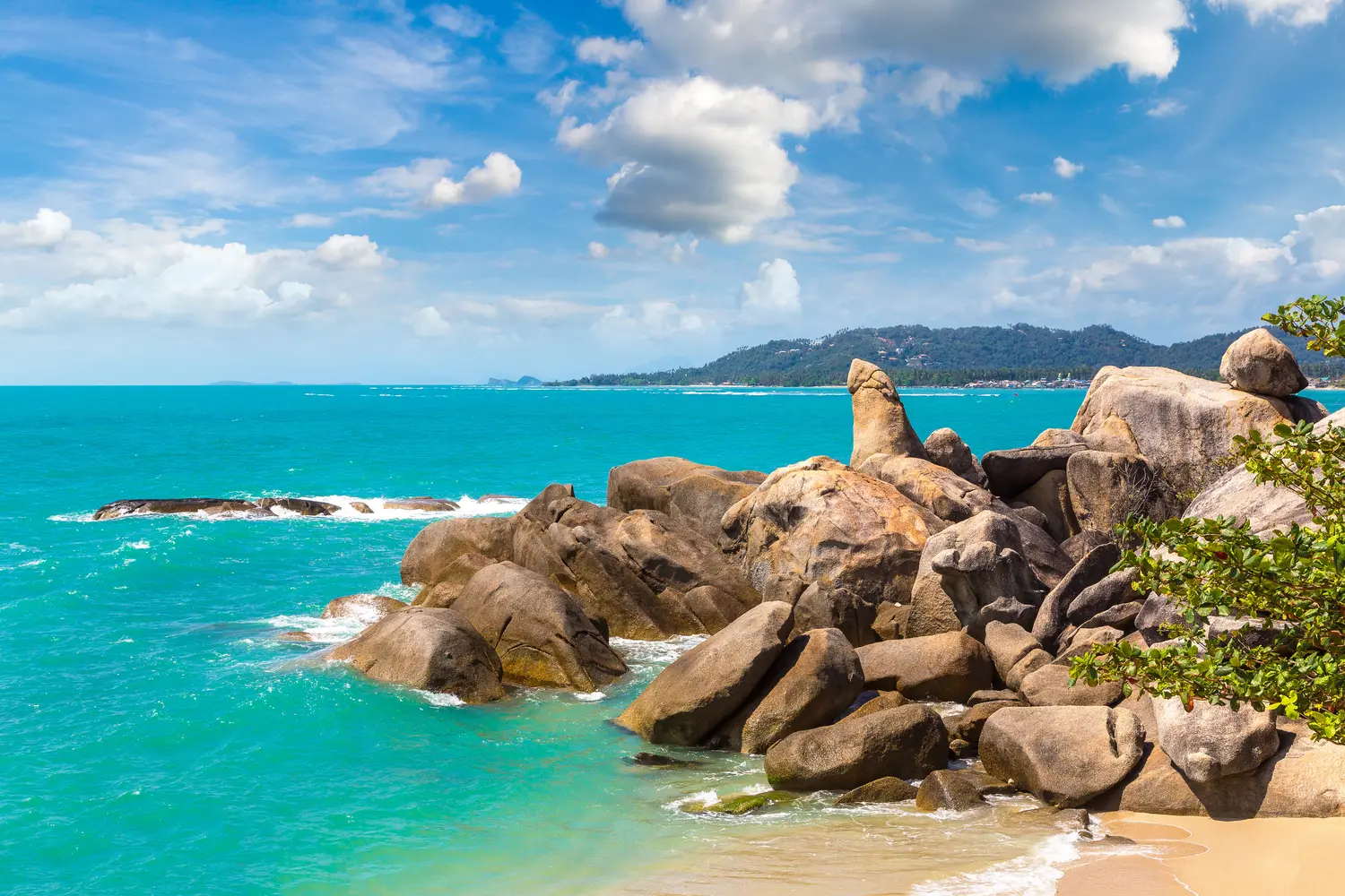 Hin Ta & Hin Ya - Grandfather and Grandmother Rock on Koh Samui island, Thailand