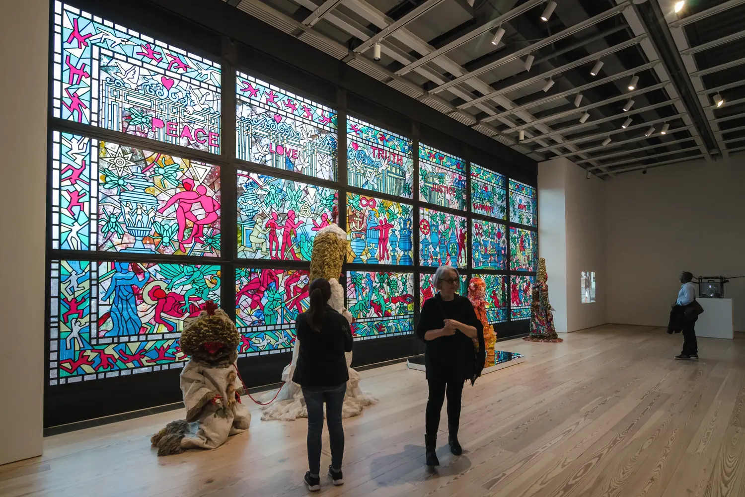 Exhibit at the Whitney Museum of American Art in New York City
