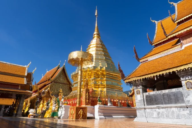 Wat Phra That Doi Suthep in Chiang Mai, Thailand