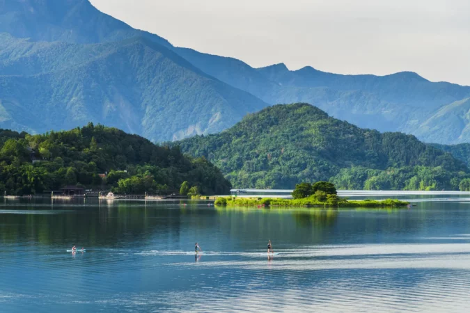 Sun Moon Lake in Taiwan